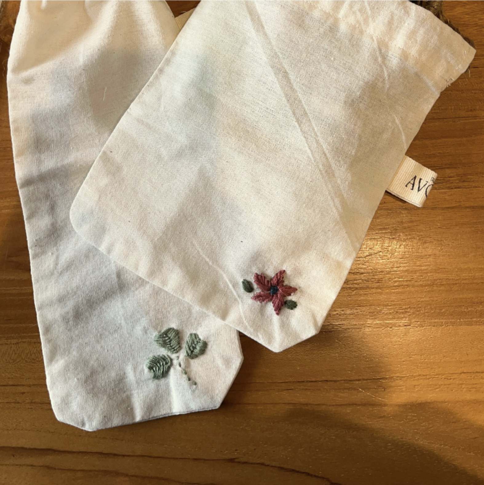 Avocain botanical lip balms styled with care notes